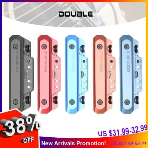 DOUBLE X0 Profession Acoustic Guitar Pickup Preamp System Avoid Opening Apply to 39-42 Inch Pick-Up Guitar Accessories