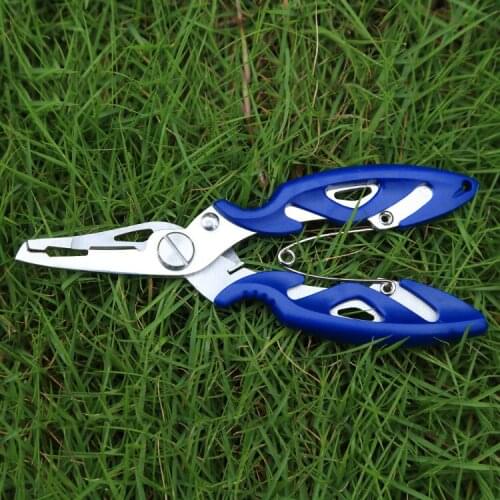 Stainless Steel Fishing Pliers Scissors Line Cutter Remove Hooks Cutting Fish Line Clip Fishing Tackle Tool 2018