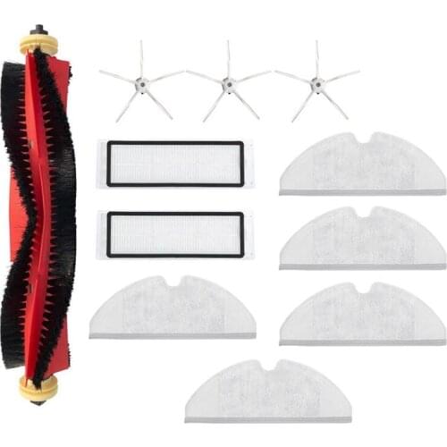 Replacement Mop Cloths Rags Wheel Roller Main Brush HEPA Filter for Xiaomi Roborock S5 MAX S6 Pure S6MaxV Spare Parts