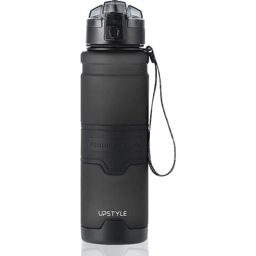 Sports Water Bottle 500ML 700ML 1000ML Plastic Leakproof Cup with Bounce Portable Outdoor Jug Training Anti-fall Drink Bottles