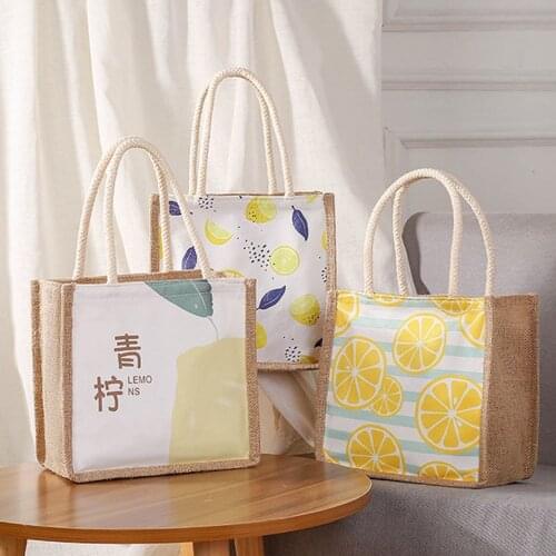 Large Capacity Fresh Design Lunch Bags For Women Kids Food Cooler Lunch Box Tote Cooler Lunch Box Insulation Portable Tote Bags