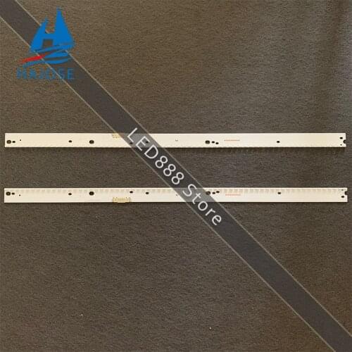 2pcs LED strip for Samsung UE55KU6470U UE55KU6400 UE55KU6650 UE55KU6640 UE55KU6510 UN55KU7000 UN55MU7600 UE55MU6450 UE55MU6650