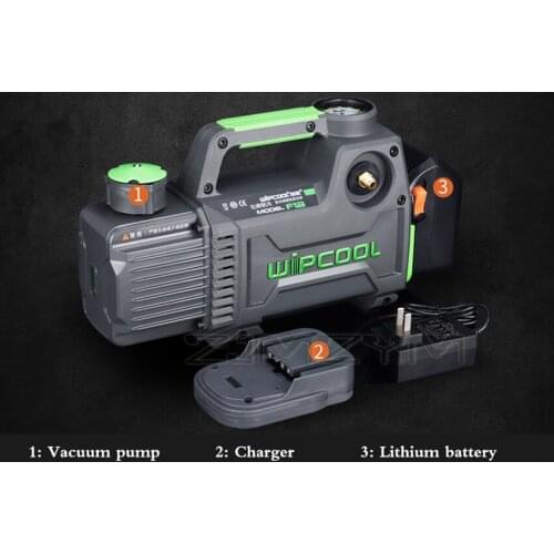 AC 220V Vacuum Pump Air Conditioning Installation and Maintenance Air Pump Experimental Suction Filter 1L/S With Lithium Battery