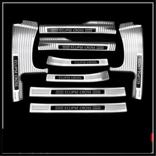 High quality Stainless Steel car Scuff Plate/Door Sill Door Sill Car styling for 2018-2020 Mitsubishi Eclipse Cross
