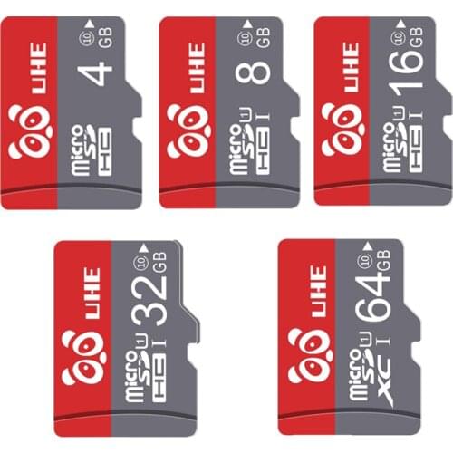 High Speed Micro SD 32GB 64GB Memory Card Class 10 Red TF Carte 4GB 8G 16GB Microsd for Phone Tablet Gift
