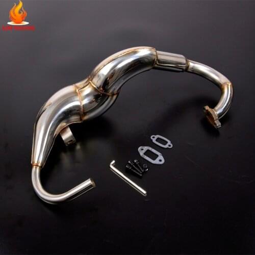 Exhaust Pipe Explosion for 1/5 HPI Km Rofun Rovan Mcd Gtb Racing Baja 5B SS 5t 5sc Truck RC CAR Toys PARTS