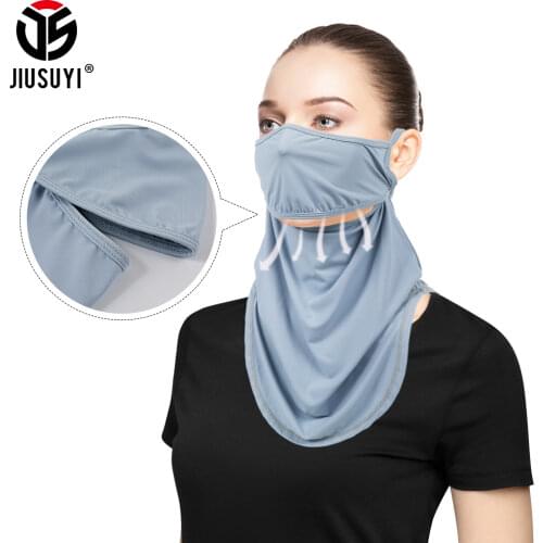 Hanging Ear Triangle Scarf Sweat Wicking Quick-drying Bandana Breathable Outdoor Sports Women Summer Cycling Fishing Headwear