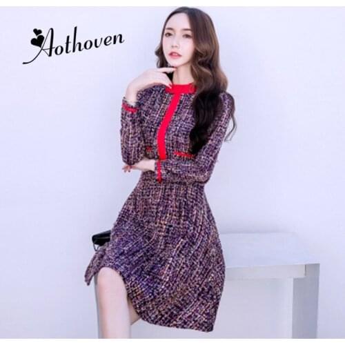 2018 Autumn Plus Size Vintage Bandage A-line Dress Women Full Sleeve Stand Elegant Party Dress Vintage Mini Dresses Vestidos