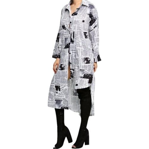 Zomight Fashionable Shirt Dresses