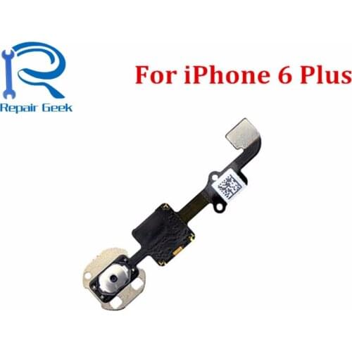 10pcs/Lot New High Quality Home Menu Button Flex Cable For iPhone 6 Plus 5.5" 6Plus Replacement Repair Parts Free Shipping