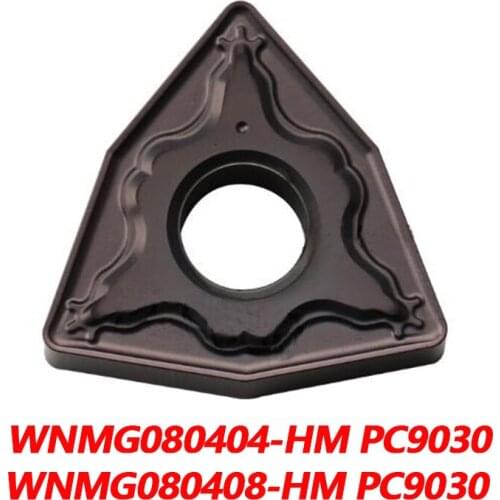 100% Original WNMG WNMG080404-HM PC9030 WNMG080408 Carbide Insert Blades Used For Stainless Steel Casting Efficient And Durable
