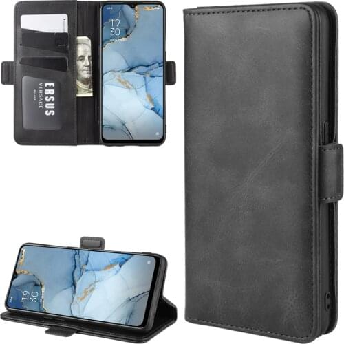 Case For OPPO Reno 3 5G Leather Wallet Flip Cover Vintage Magnet Phone Case For OPPO Reno 3 5G Coque