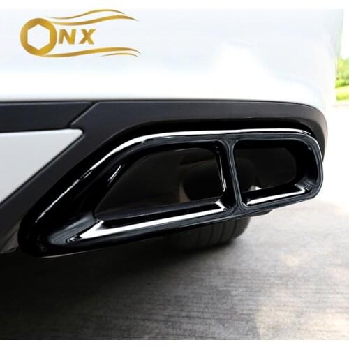 Car tail throat exhaust Decorative cover For Honda 10th generation Accord Exterior modification Accessories