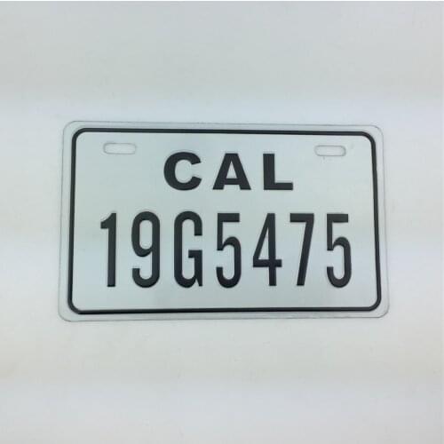 STARPAD Motorcycle personalized car license plates electric car aluminum license plate decorative accessories