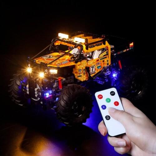 Led Light Kit for 42099 4x4 X-Treme Off-Roader (Only LED Light, No Block Kit)