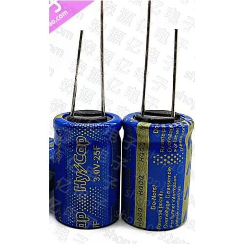 5PCS Original Korea 3.0V25F Super Farad Capacitor 3V25F 2.7V25F