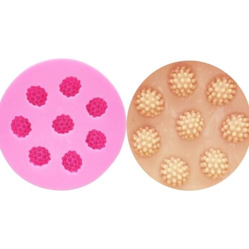 M1016 blueberry Mulberry Raspberry Cranberry cooking tools decoration Silicone mold Fondant Sugar Craft Molds DIY Cake