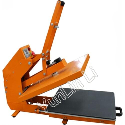 1400W Pull Type Magnetic Heat Press Machine 110V/220V Semi-Automatic Hot Pressing Machine Can be Hot Stamping APLS-HP3804DD