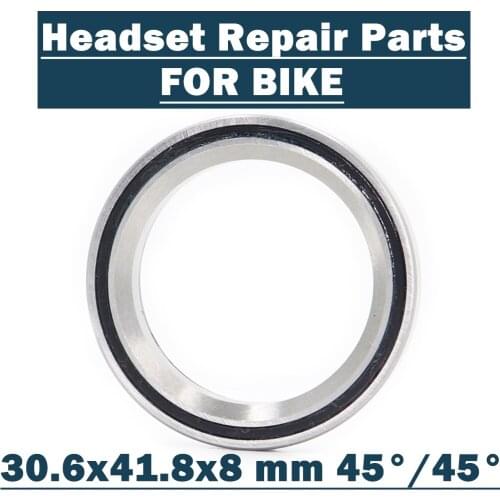MH-P08H8 Bearing 30.6*41.8*8mm 45/45 ( 1 PC ) Balls Bicycle Headset Repair Parts Ball Bearings