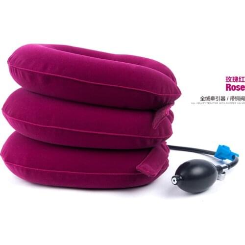 Inflatable Air Cervical Neck Traction Neck Support Soft Inflatable Air Cervical Neck Traction Device Pneumatic Neck Support