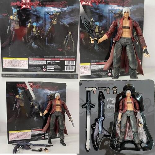 Cloud J Devil May-Cry Play Arts Kai Action Figure Collectible Model Toys Dolls Gift