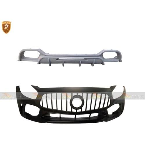 Suitable for Benz Mercedes Amg Gt Gtc Modified Upgraded Pd Bar Vertical Model China Open Lip Kit Gts Front and Rear Appearance