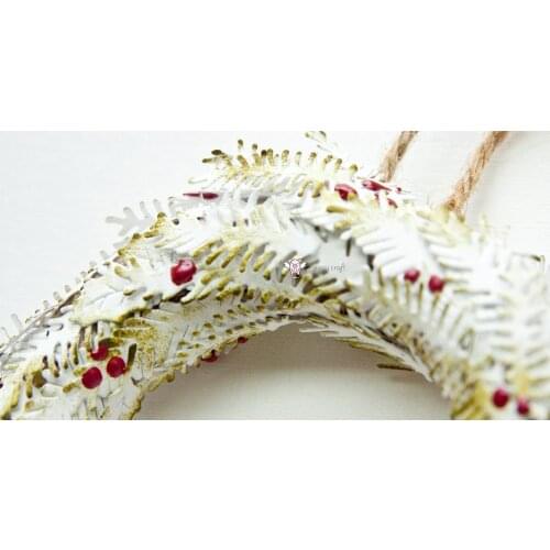 Mmao Crafts Metal Steel Cutting Dies New Holly leaf decoration Stencil For DIY Scrapbooking Paper/photo Cards Embossing Dies