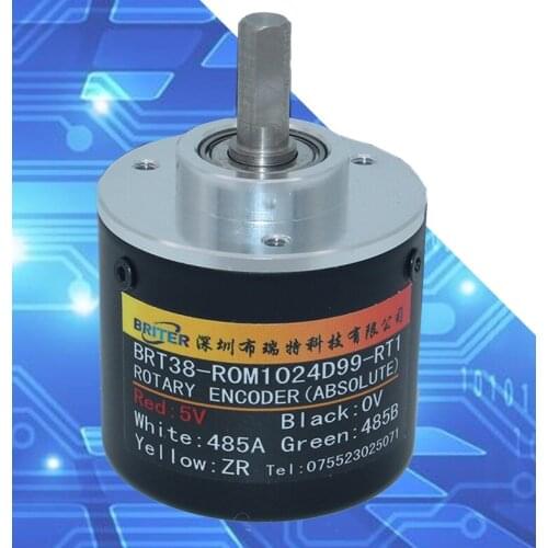 RS485 1287 Turn Small Magnetic Angle Rotation Absolute Value Multi Turn Encoder Power Off Memory