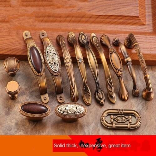 Antique Door Handles Vintage Drawer Pulls Door Knobs and Handles for Cabinets Kitchen Cupboard Handles