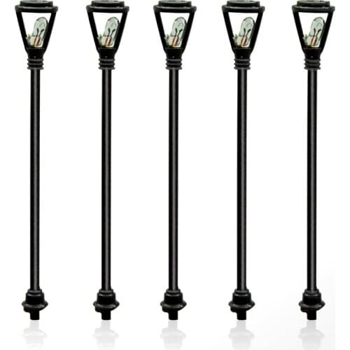 Model Lamppost Garden Lamp Single Head Model Street Lights For Landscape DIY Sand Table Making Kit DIY Diorama