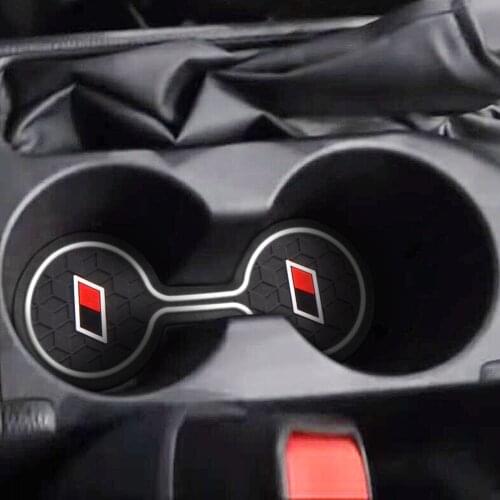 Fit for Toyota Yaris 2020 2021 Anti-Slip Gate Slot Cup Mat Modification for Hybrid GR Sport Style Accessories Non-Slip Pad