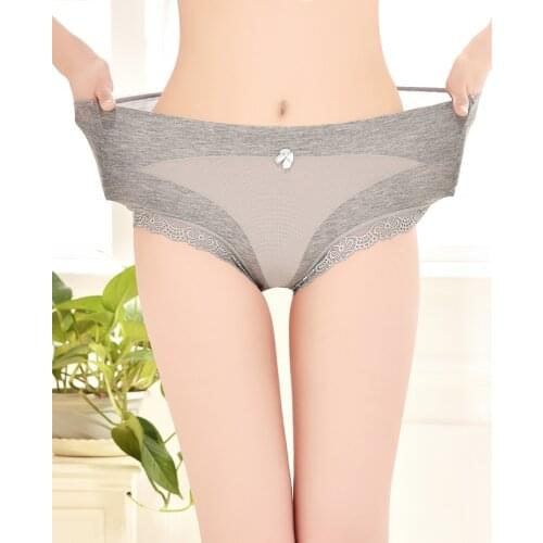 YAVO SOSO High Quality Lingeries Briefs Women Breathable Underwear 16 Colors plus size 6XL Lace Modal Big size Womens Panties