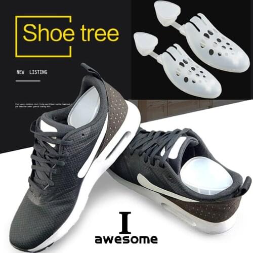 High Quality 1 Pair Shoes Tree Shoe Support Can Be Adjusted Device For Men Women Tree Light PP Plastic Shoe Tree Shaper Keeper