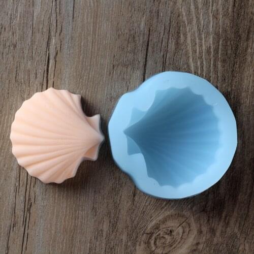 3D Soap Making Supplies Mould Sea Shell Silicone Soap Making Crafts Mould
