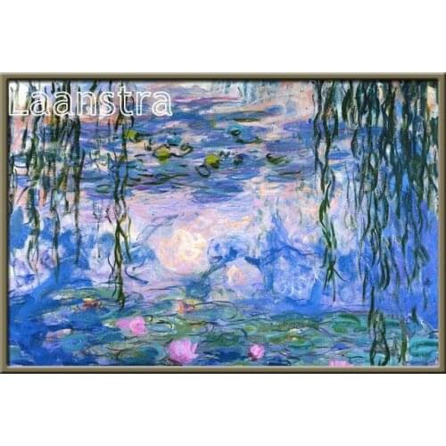 Full Drill Landscape Mosaic Round Diamond Painting Tree Diamond Embroidery Cross Stitch Kit Diamond Art Rhinestones Christmas