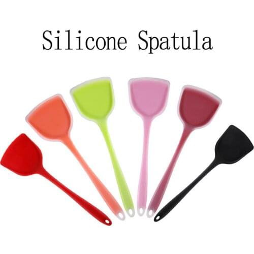 Non Stick Cooking Utensils Cooking Accessories Silicone Rubber Spatula
