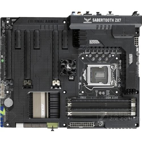 Free shipping original motherboard for ASUS SABERTOOTH Z87 LGA 1150 DDR3 for i3 i5 i7 cpu 32GB z87 Desktop mainboard