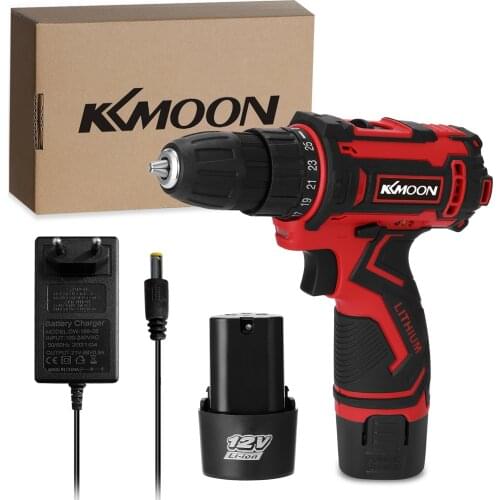 12V Brushless Electric Drill Cordless High-power Lithium Battery Rechargeable Drills Brush Motor Home DIY Electric Power Tool