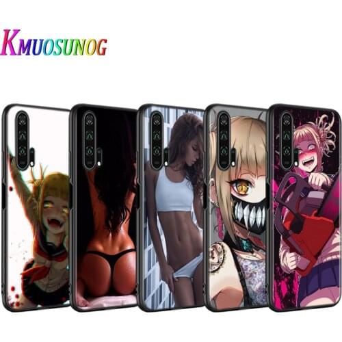 Cute Body Girls for Huawei Honor 9S 9A 9C 30 20 10i 9X Lite 8X 20 10 10i 9 Lite 8C 8A 7C 7A Pro Black Phone Case