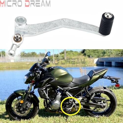 For KAWASAKI NINJA 650 Z650 2017 2018 2019 2020 Adjustable Left Gear Shift Lever Shifter Pedal Motorcycle Toe Foot Peg Footrest