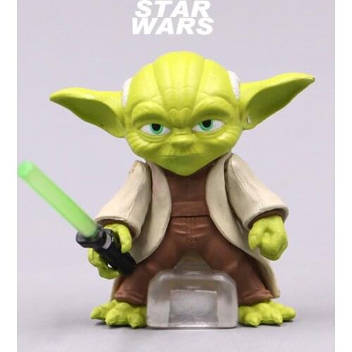 5 CM Master Yoda Action Figure Model Toys Disney Anime Figures Yoda Dolls Assemble Collection Toy Decoration