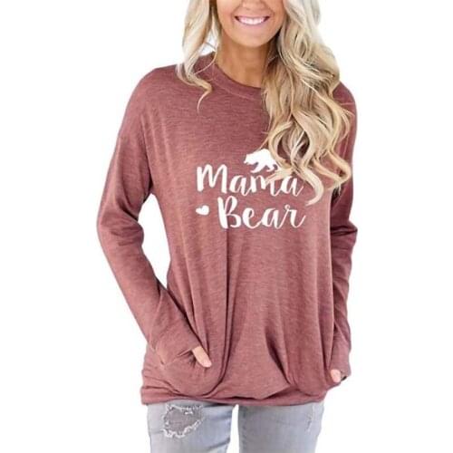 Letter Print Long Sleeve T Shirt Women Clothes Autumn O-Neck Fashion Plus Size Loose T-ShirtS Tops Casual Tee Shirt Femme