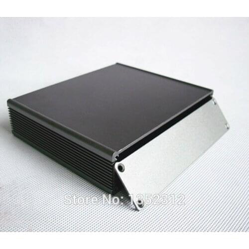 1 piece 122*28*100mm aluminum extrusion profiles anodizing control box for GPS tracker housing DIY PBC shell outlet switch case