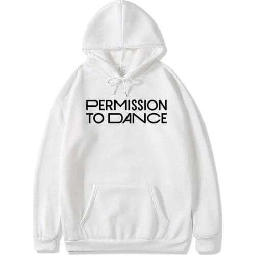Kpop bangtan Permission to Dance oversized harajuku hoodie plus size Summer clothes sweatshirt women korean style streetwear top