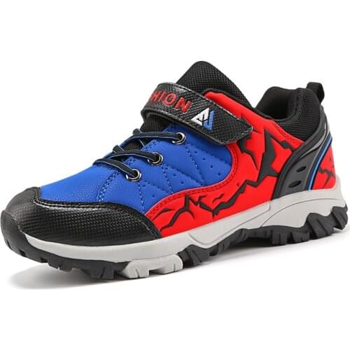 Thick High Quality Leather Children Casual Shoes Fashion Sneakers Footwear Boys Rubber Shoes Kids Girls Outdoor Shoes Students