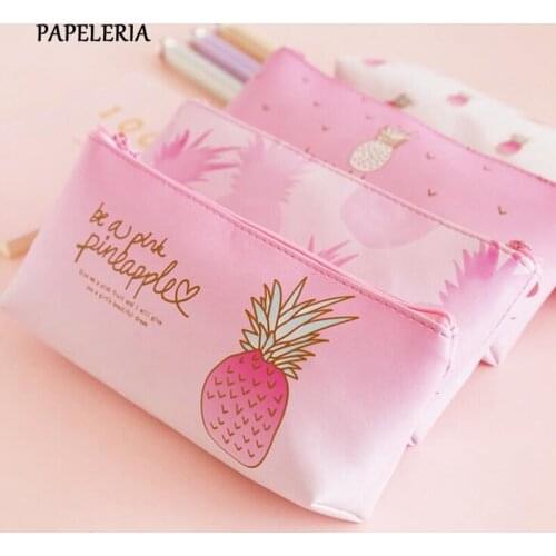 PAPELERIA Pink Pencil Cases