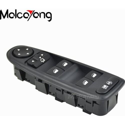 For Citroen C4 4 Picasso 2008-2013 96639383ZD 6554YH 6554.YH For Peugeot Regulator Master Electric Power Window Lifter Switch