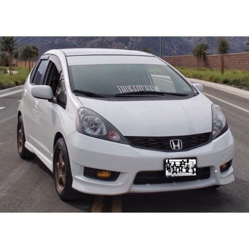 Fit for 2013 Honda Fit GE8 USDM spoon modified carbon fiber rear wing with rear spoiler wing