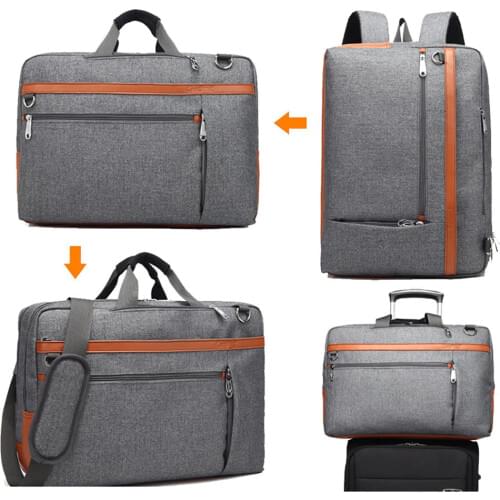 COOLBELL Backpack 17.3in Laptop Backpack Shoulder Fashion Business Travel Backpack Nylon Waterproof Student Anti-theft Backpack