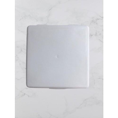 Modern Zy Mask Carry Storage Box Mini Length White 1 Pcs